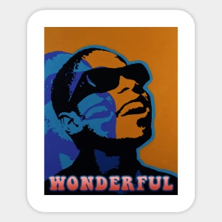 Stevie Wonder Sticker